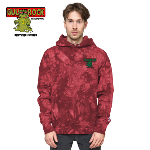Image of Guurock x Champion Unisex tie-dye hoodie